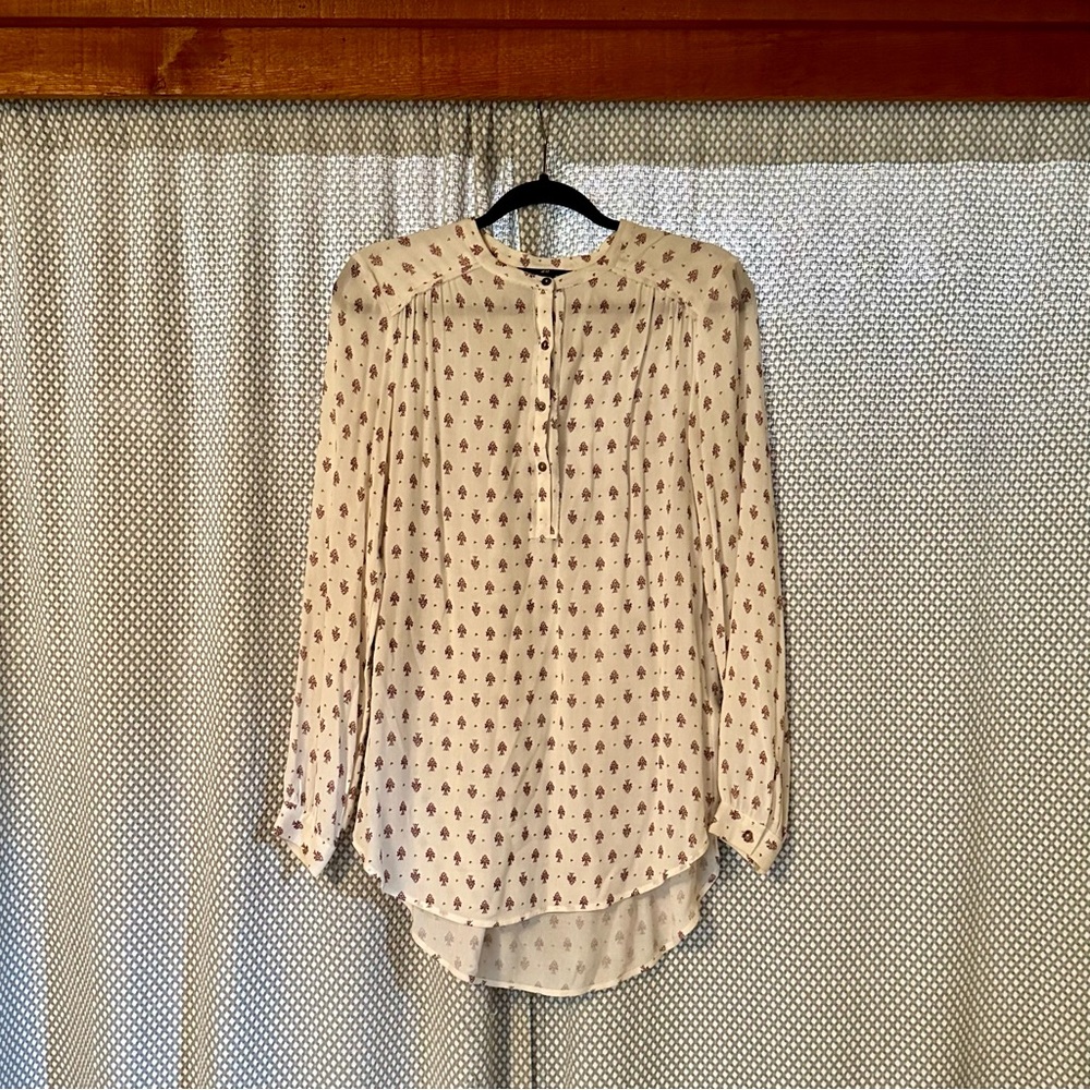 H&M Henley Blouse - Size 2